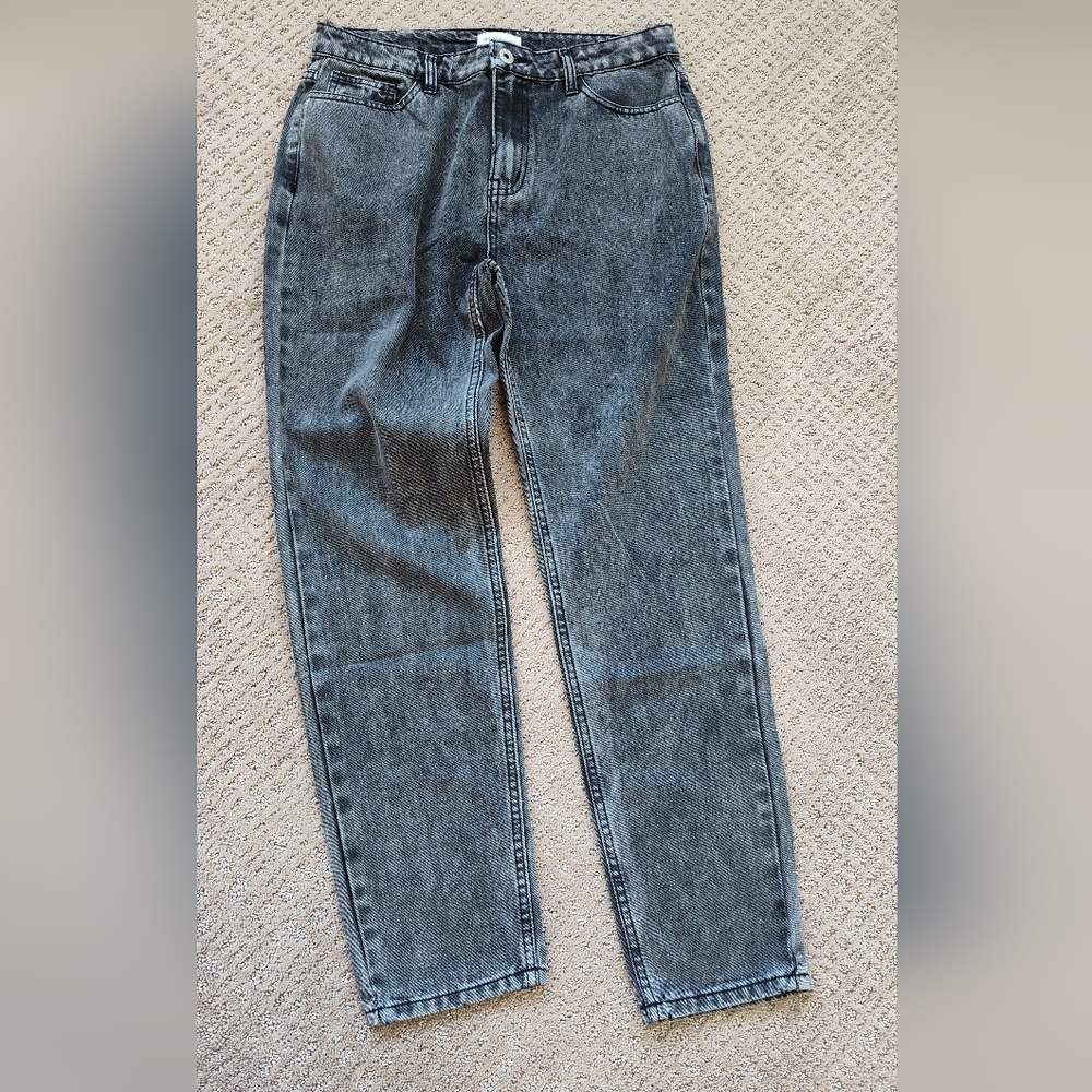 Dance & Marvel Gray/Black Denim Jeans